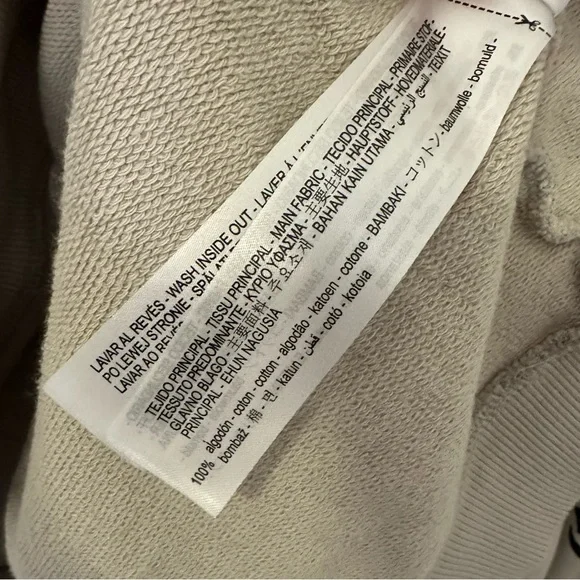 Bershka Lucky Me Graphic Tattoo Art Crewneck Sweatshirt, size M - Picture 7 of 7